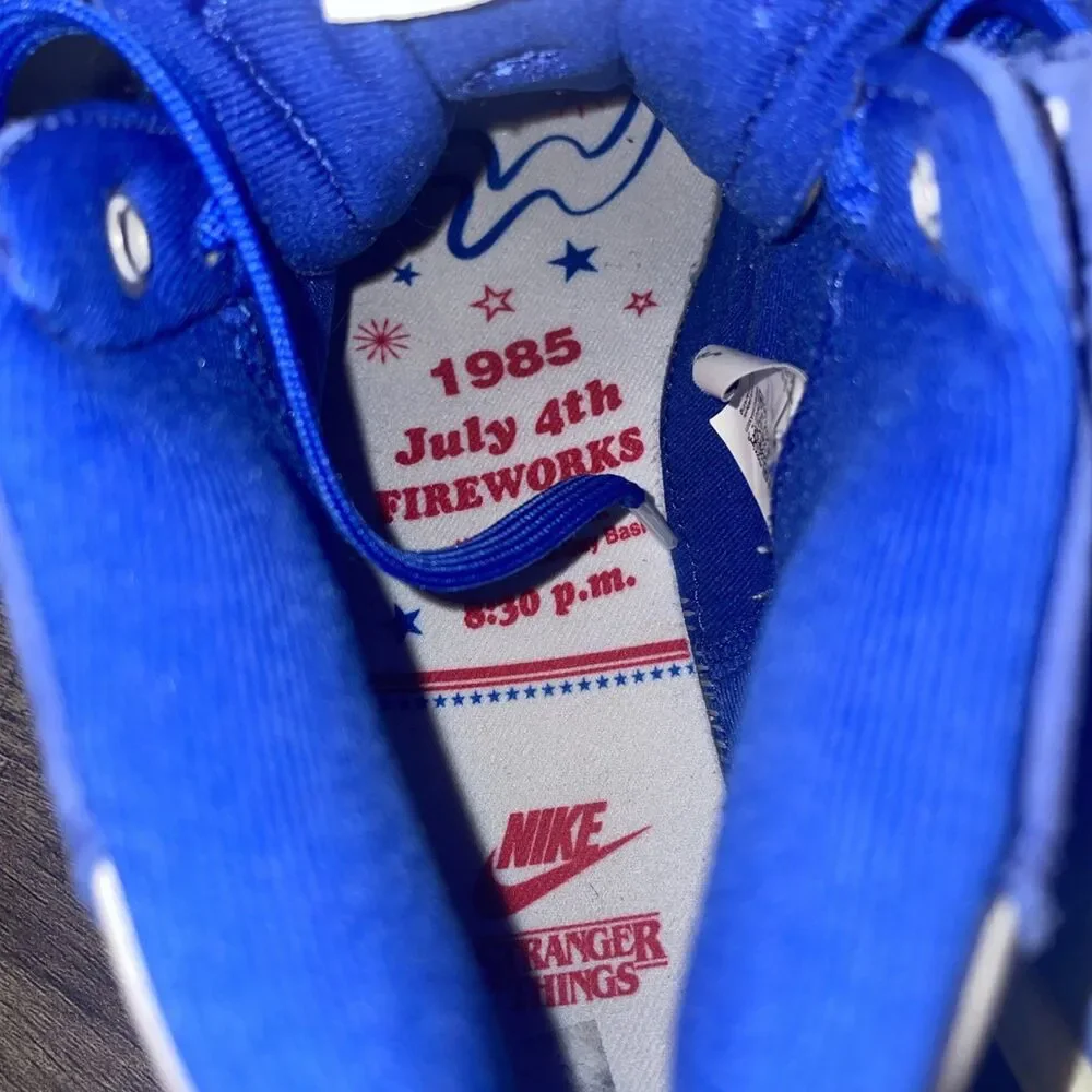 Nike Blazer Mid X Stranger Things OG Independence Day Blue Size 7